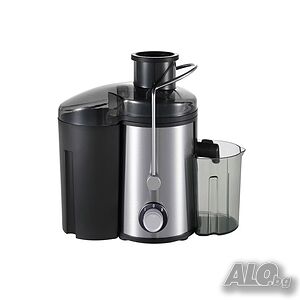 Сокоизстисквачка Muhler MJ-600S, 600W, Корпус и цедка от неръждаема стомана