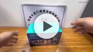 6 Mpx. Двойна вътрешна/външна WIFI камера за наблюдение