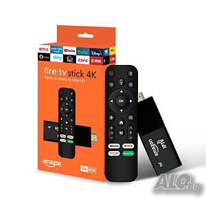 Fire TV Stick 4K - Превърнете телевизора си в смарт устройство