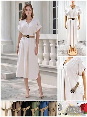 Дамска лятна рокля (M-2XL), 6цвята