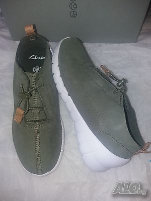 Нови Clarks. Оригинали обувки, естествена кожа