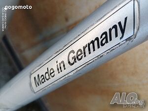 MADE IN GERMANY ALU-BIKE, АЛУМИНИЕВ велосипед,FAHRRAD-STAHLRAHMEN AUS 25CRMO4 (CHROM-MOLYBDÄN-STAHL)