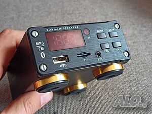 ⏯️С Клип. DIY multimedia player usb / bluetooth dac / streamer / fm / aux / eq / rec
