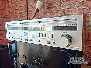 ⏯️Клип. Trio Kenwood KR-730 monster receiver motorized radio search