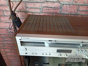 ⏯️Клип. Trio Kenwood KR-730 monster receiver motorized radio search