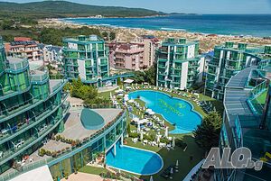 Луксозно Студио с Гледка Море за 4 души*****Хотел PRIMORSKO DEL SOL*****