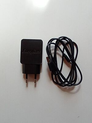 Зарядно (адаптер) Ebergizer на 5v 2,4A 12w с кабел с букса по избор micro USB, C5 или iPhone
