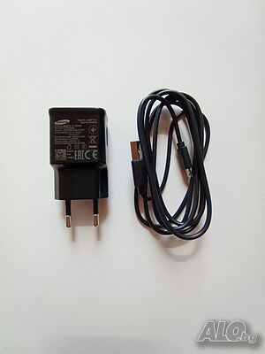 Бързо зарядно Samsung на 5v и 9v 2A 15w с кабел с букса по избор micro USB, C5 или iPhone