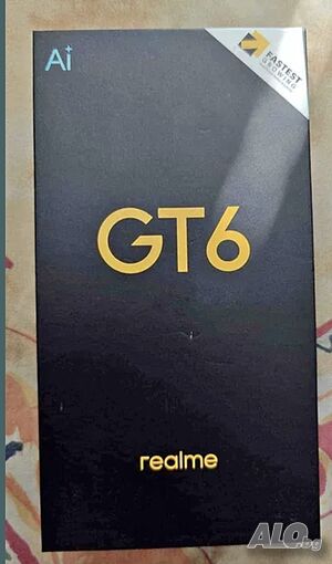Realme GT6 512gb/16 RAM Перфектен без забележки с гаранция към Технополис