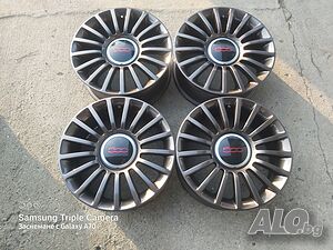 4 броя алуминиеви джанти за Fiat 500 16