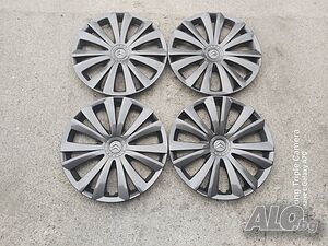 4 броя оригинални тасове за Citroen C4 16