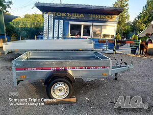 Туристическо, самосвално ремарке REPO DRS до 750kg.
