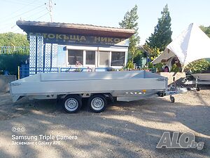 Ремарке Поп Индъстри 4.10 х 2.10 до 2700kg. -НОВО! НАЛИЧНО!