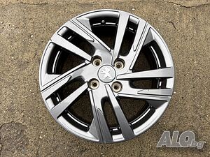 1 брой алуминиева джанта за Peugeot 208 16