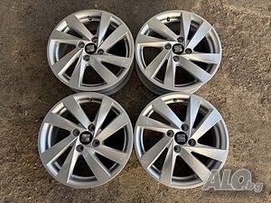4 броя алуминиеви джанти за Seat Mii,Skoda Citigo,Volkswagen UP 15