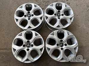 4 броя алуминиеви джанти за Citroen C3,C3 Picasso,C3 Aircross,DS3 16