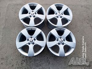 4 броя алуминиеви джанти за Skoda Octavia 17