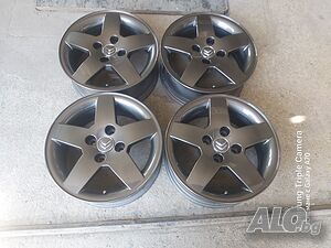 4 броя алуминиеви джанти за Citroen C2,C3,C3 Picasso 15
