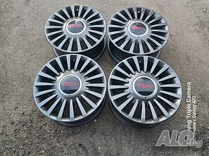 4 броя алуминиеви джанти за Fiat 500 15