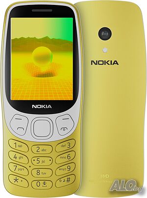 Nokia 3210 4G Dual Gold Мобилен Телефон Gsm 2.40 ”, Задна Камера 2 Mpx