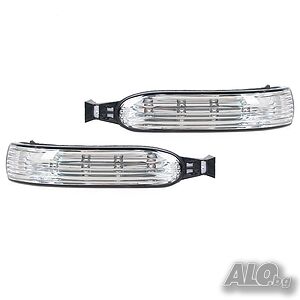 Мерцедес W163 ML 2002-2005 лед мегачи мл W163- Мигачи за Огледало с LED