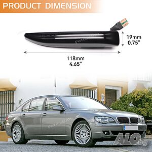 LED Мигачи с Бягащ Ефект за BMW 7 Серия E65, E66, E67, E68 (2001-2008)