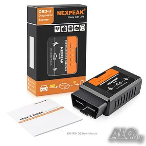 NEXPEAK Устройство за диагностика на автомобили - чете и трие грешки