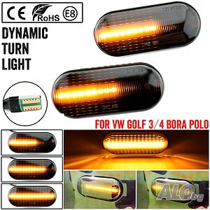 Лед Мигачи golf, Тунинг LED мигачи за Golf 4 Golf 3 Bora Passat Seat Ibiza