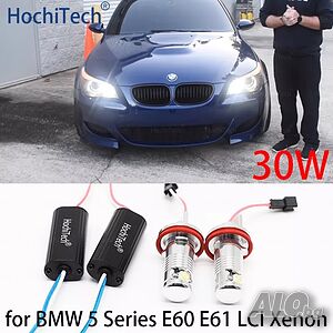 Ангелски очи BMW LCI angel eyes e90 e81 e60 БМВ Х8 ангелски очи
