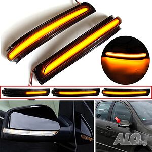 W245 Dynamic LED Мигачи Огледала за Мерцедес A и B monto.bg