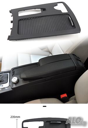 Щора за поставка за чаша с плъзгащ механизъм и външна рамка за Mercedes-Benz C E клас W212 W204