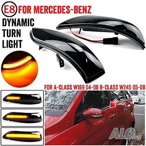 Динамични LED мигачи за огледала за Mercedes A-Class W169 B-Class W245 monto.bg