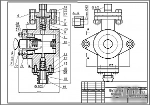 Чертежи ръчно и на AutoCAD, инженерна графика