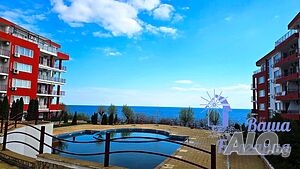 Тристаен апартамент с гледка море в комплекс Crown Fort Club (Краун Форт Клуб)