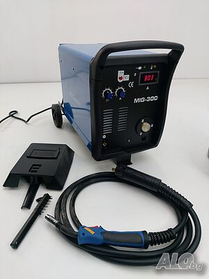 Инверторен телоподаващ аваръчен апарат Volt Electric MIG-300A, с платформа