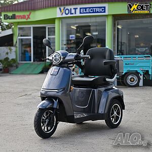 Eлектрическа триколка BULLMAX B2 GRAND CE 1500W, 60V, 20Ah, със сертификат