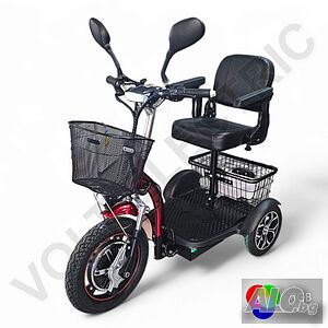 Електрическа Триколка Volt Electric A3 LUX RGB, предно предаване, 750W, кресло с подлакътници