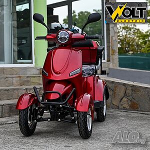 Електрическа четириколка Volt Electric FM4 LED с магнитна спирачка и рекуперация