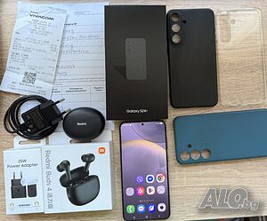 Samsung Galaxy S24 Plus 512GB + Безжични слушалки Redmi Buds