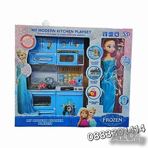 Детска кухня Замръзналото кралство Frozen с кукла Елза
