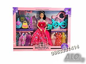 Кукла Beauty Комплект с рокли и аксесоари