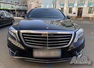 Mercedes-Benz S-класа S500 Long 4Matic AMG оборудване в София.