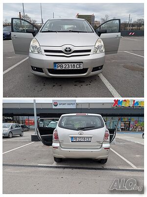 Под наем Toyota Corolla Verso /миниван/