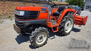 Японски трактор Kubota T220 с фреза, 4x4, 22 кс., АграБГ Джолев