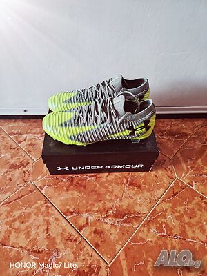 Футболни обувки/бутонки Under Armour - нови ОРИГИНАЛНИ № 40 + ПОДАРЪК