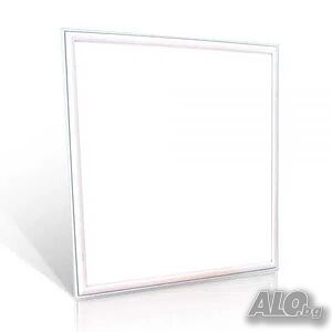 LED Панел V-tac 40W 60×60см 4950lm (595×595)мм Hi 6400k/4500k Силен