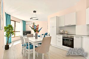 Луксозно обзаведен Тристаен апартамент с гледка море, в к-с La Mer Residence - к.к. Кабакум