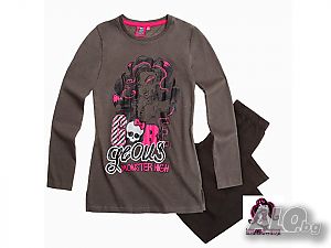 Разпродажба! Детска пижама Monster High за 8 и 10 г. - М1-3