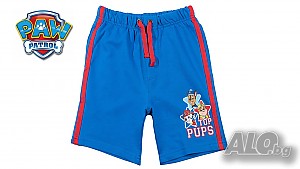 Нова цена! Детски бермуди Paw Patrol момче за 3 и 6 г. - М1-2