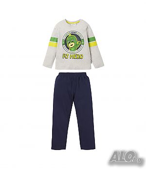Детска пижама д. р. PJ Masks за момче 3, 4, 5, 6 и 8 г. - М